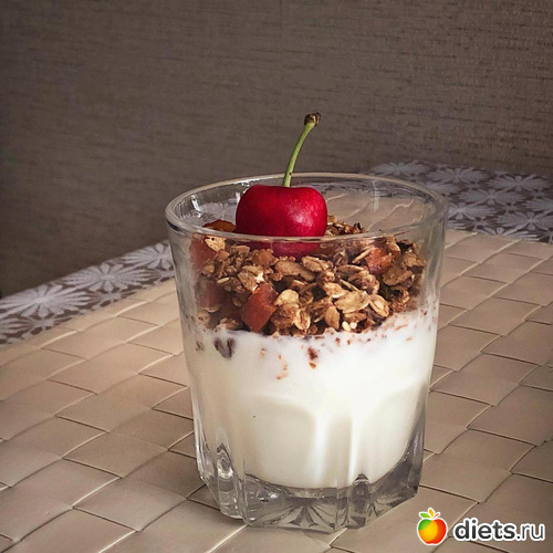 Домашняя гранола с орехами и курагой, альбом: Подходящее Питание