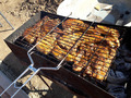 стейки из карбоната на рёбрышке