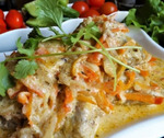 Минтай, запеченный с капустой: бюджетно, полезно и вкусно!