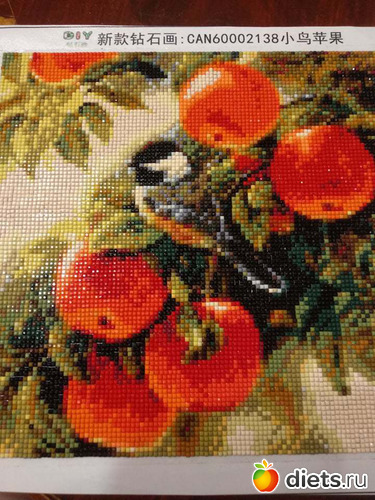 3 фото: Алмазная вышивка