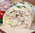 РУЛЕТ С РИСОМ И ТУНЦОМ