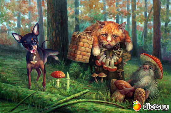 По грибы, альбом: Художник Алатырский