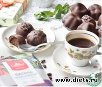 Шоколадные конфеты из фасоли