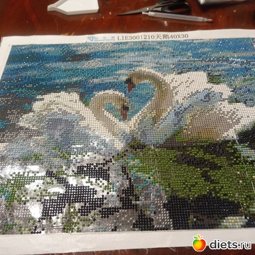8 фото: Алмазная вышивка