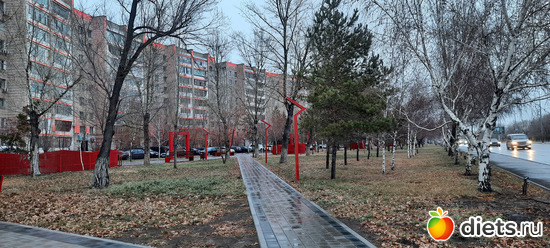 Ещё одно долгожданное знакомство-сквер у "китайской стены)", альбом: Нур-Султан 2021-2022. Пожарка.99