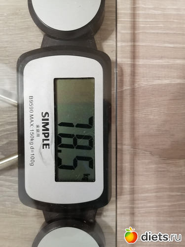 1 фото: вес
