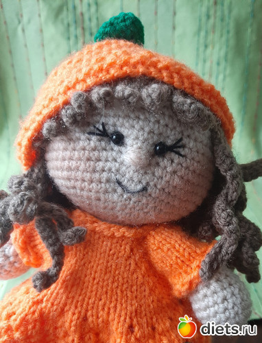 пупс - малашка Мандаринка, альбом: Куклы по мк Татьяны Соколовой