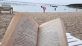и внуча взяла в руки книгу по бабушкиному примеру))