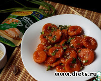 Курага из тыквы в азиатском стиле