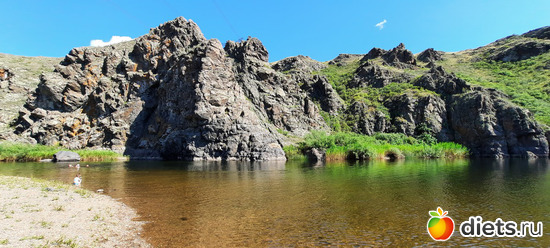 Мой любимый пляж, вода была не просто тёплая, на поверхности-горячая))), альбом: Лето 20 и 22/ Селетинские каньоны. 22.08.20/14.07.22