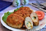 Куриная грудка в луковой шелухе и куриная грудка вместо колбасы