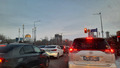 в пробке