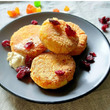 Морковные сырники с изюмом...
