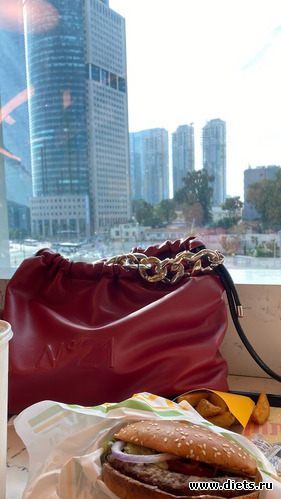 Вид на Сарону из торгового центра Азриэли в центре Тель Авива, альбом: Ханука 2023. 8 декабря 2023. Завтрак 9.12.23