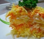 Салат "Французский" - слоеный, легкий и вкусный