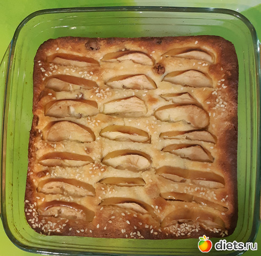 Запеканка творожная сяблоками, альбом: Мои блюда