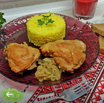 Куриные бедра по-турецки