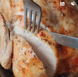 Курица маринованная с зубочисткаии