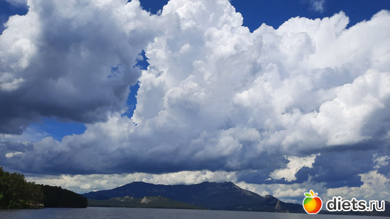 это просто что-то нереальное на небе!, альбом: Отдых с внучей в Боровом 2024