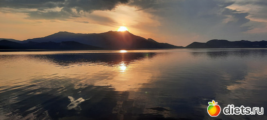 красивейший закат, альбом: Отдых с внучей в Боровом 2024