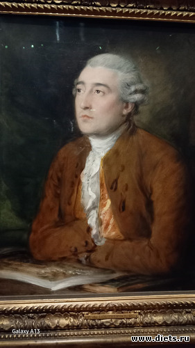 Портрет работы Генсборо, альбом: Берта Моризо