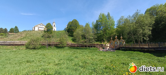 Вид снизу от воды, альбом: Путь в Лавру. День 9. 24г