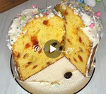 Творожно-апельсиновый пп-кулич