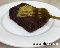 Брауни на сковороде за 15 минут