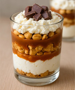 Десерт в стакане