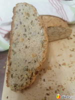 (Рецепт из Ставрополя - от Галочки G КОЛОСОК). Просто напомню! Быстрый (цельнозерновой-или какой хотите) хлеб