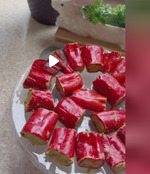 Закуска из сладкого перца, фаршированного грецкими орехами