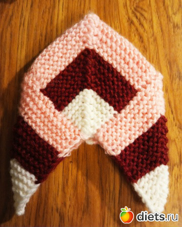 Тапочки по МК Вероники Лазуты