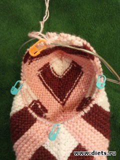 Тапочки по МК Вероники Лазуты