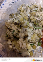 Салат из СССР, который незаслуженно забыт! Салат с морской капустой и картофелем — ностальгия из 90-х!!!