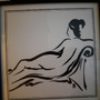эта дама прям мешала мне)))