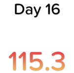 День 16/535 (Привес +100)