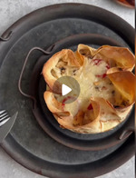 Запеканка «Начос» с индейкой и грибами