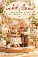 С днем бабушек и дедушек!